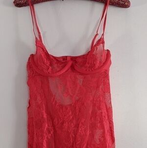 𝅺VICTORIA'S Secret Nightie Red Underwire Medium